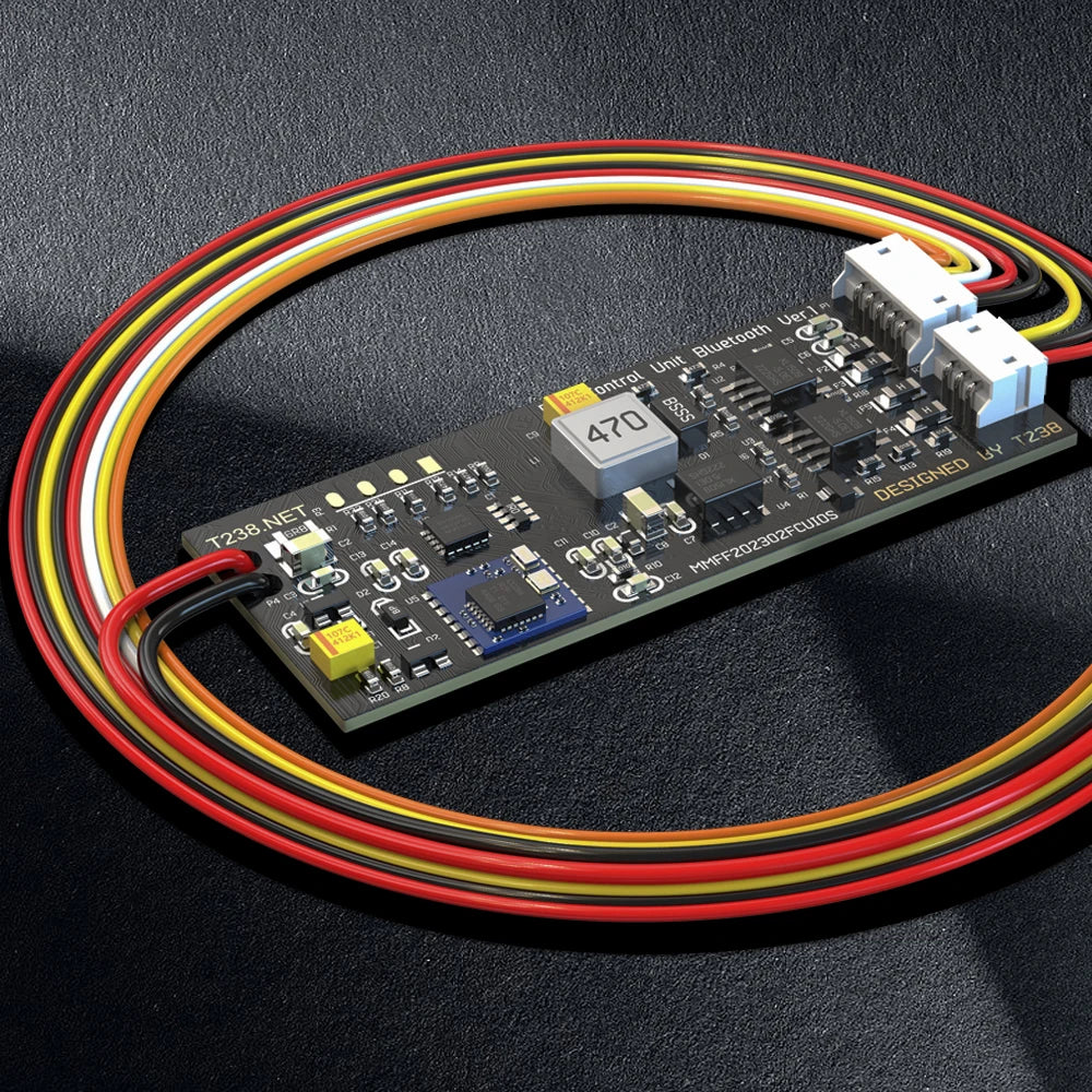 T238 FCU for Single Valve and Double Valves HPA Engine APP Bluetooth Version for Airsoft Gel Blaster