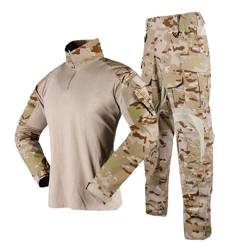 Men's 3.0 Camo Tactical Combat Uniform | Airsoft, Hunting & Field Training Shirt & Pants