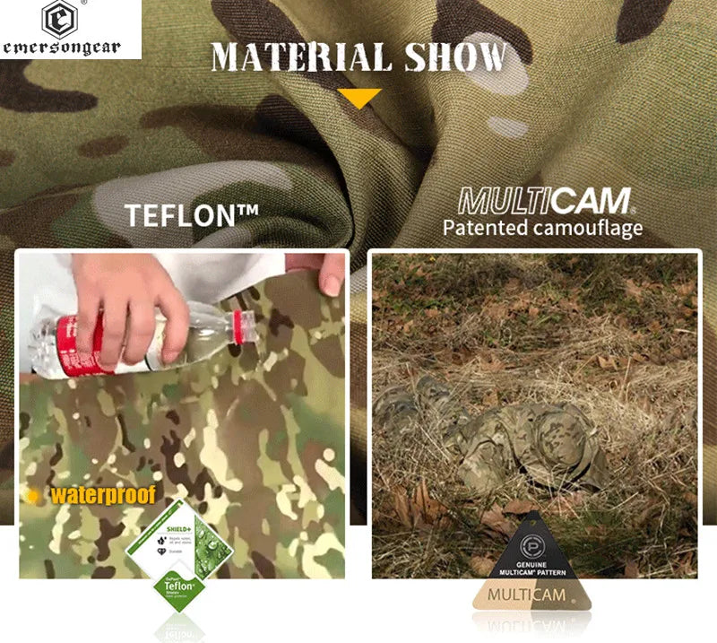 EmersonGear G3 Tabby Tigerstripe Tactical Combat Uniform Set | Airsoft & Milsim Shirt and Pants