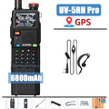 Baofeng UV-5RH Pro GPS Walkie Talkie – 10W Full Band, Type-C, Wireless Copy