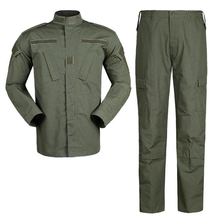 Military Navy Blue Camouflage Tactical Uniform Set for Airsoft, Training & Outdoor Use
