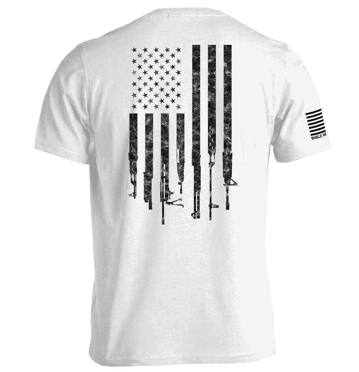 Firearm Flag Graphic Tee & Hoodie