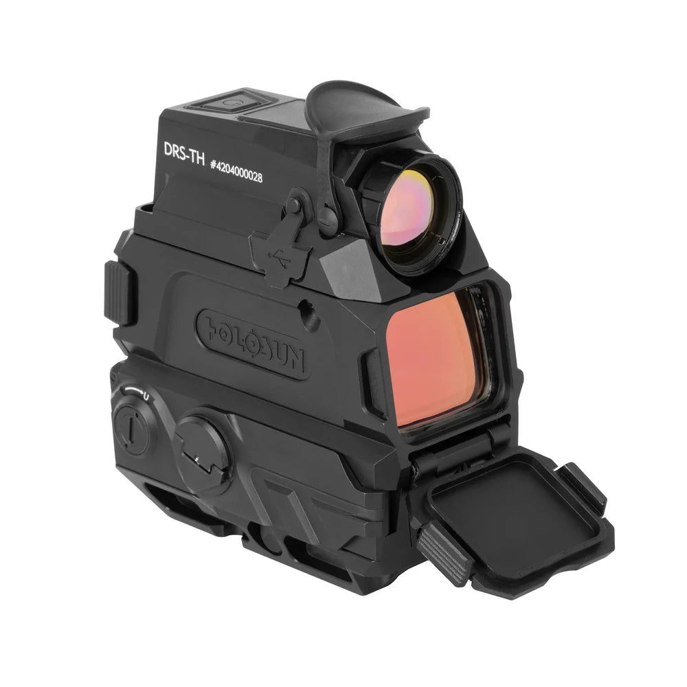 Holosun DRS-TH | Thermal Heat-Tracking Reflex Sight | 2 MOA Dot & 65 MOA Circle Aiming | 5x Digital Zoom | 24GB Video Recording | IP67 Waterproof