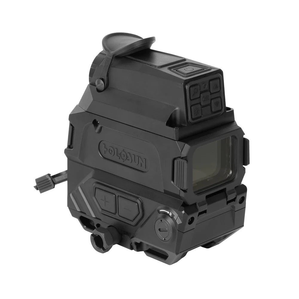 Holosun DRS-TH | Thermal Heat-Tracking Reflex Sight | 2 MOA Dot & 65 MOA Circle Aiming | 5x Digital Zoom | 24GB Video Recording | IP67 Waterproof