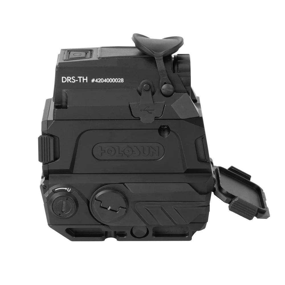 Holosun DRS-TH | Thermal Heat-Tracking Reflex Sight | 2 MOA Dot & 65 MOA Circle Aiming | 5x Digital Zoom | 24GB Video Recording | IP67 Waterproof