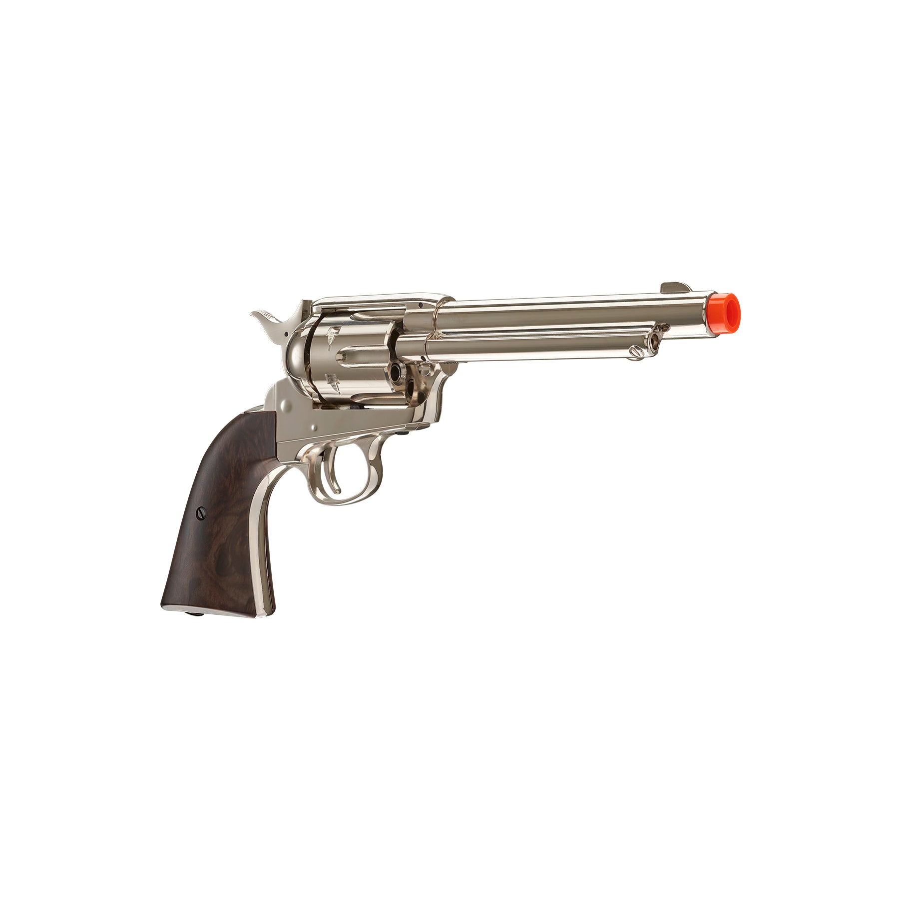 LEGENDS SMOKE WAGON 6 mm Airsoft Pistol Revolver NICKEL image 0
