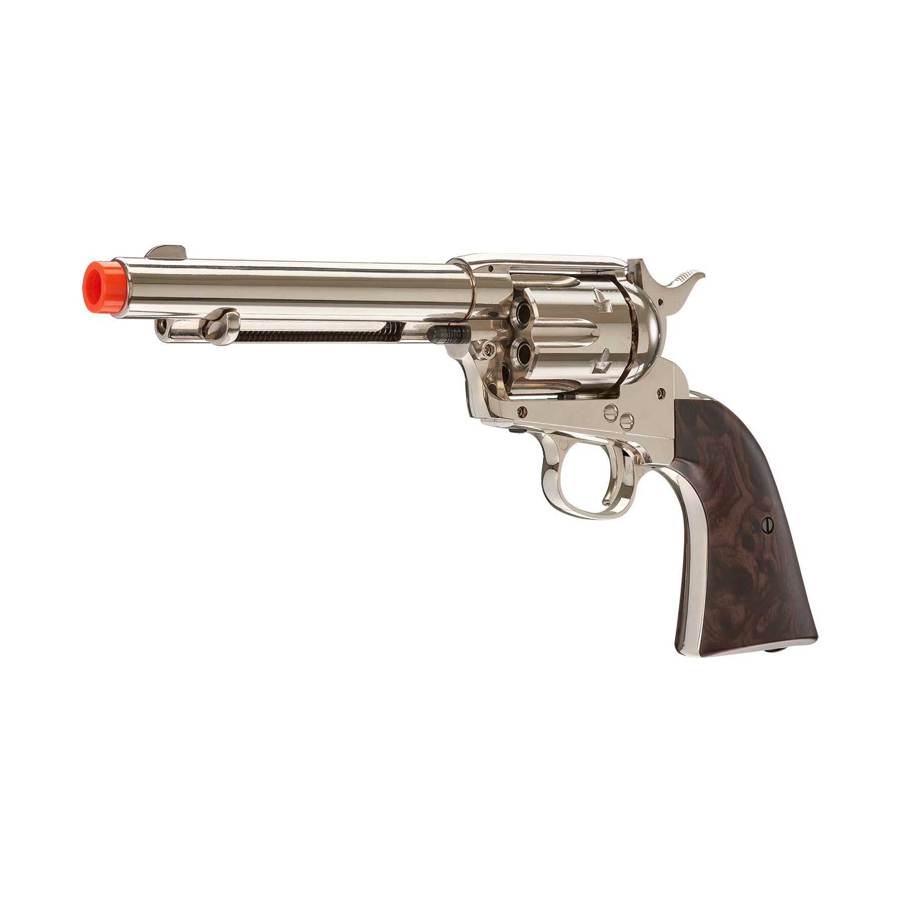 LEGENDS SMOKE WAGON 6 mm Airsoft Pistol Revolver NICKEL image 1