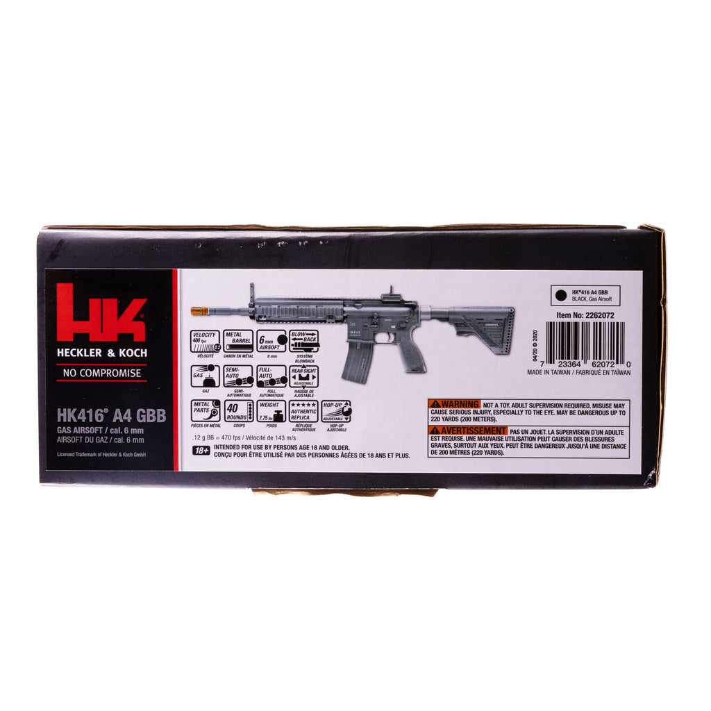 Officially Licensed HK416 A4 GBB Airsoft Carbine image 3