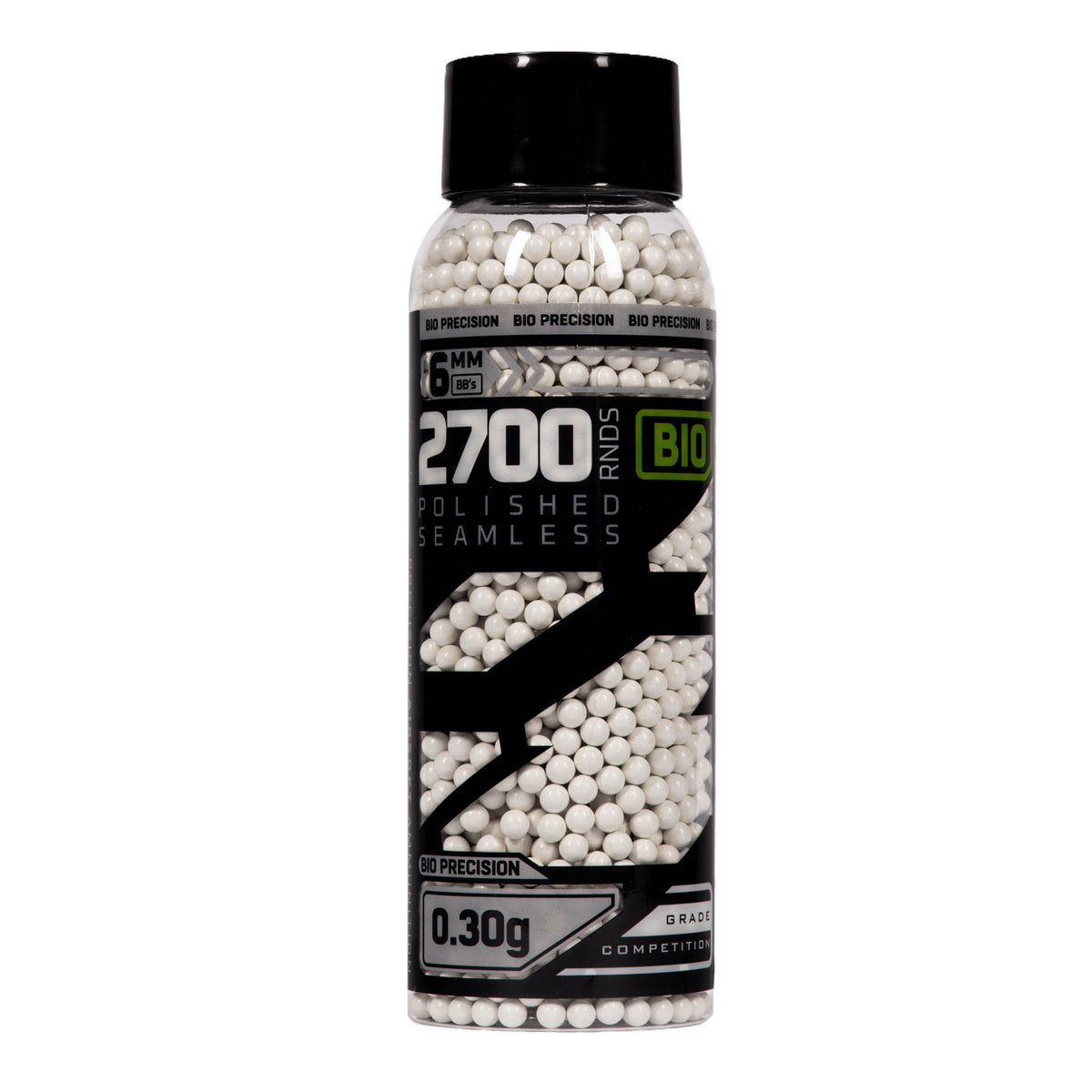 Hostile BIO Precision .30g BB's - 2700ct - White