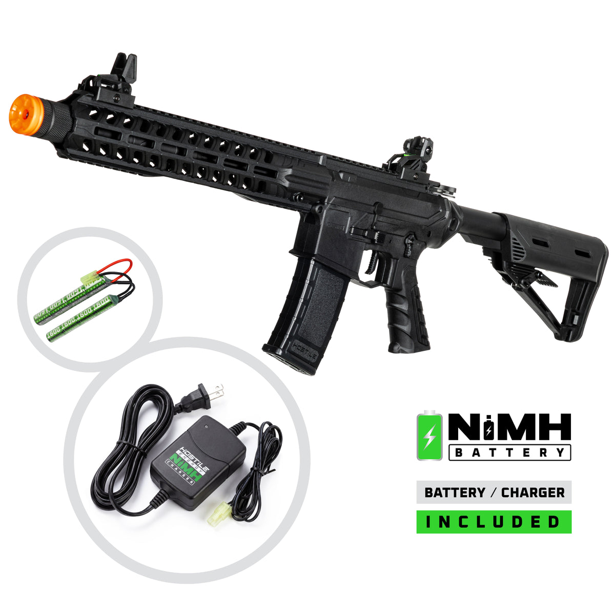 AEG KIT - HOSTILE RAZE EDGE High Velocity + Battery/Charger
