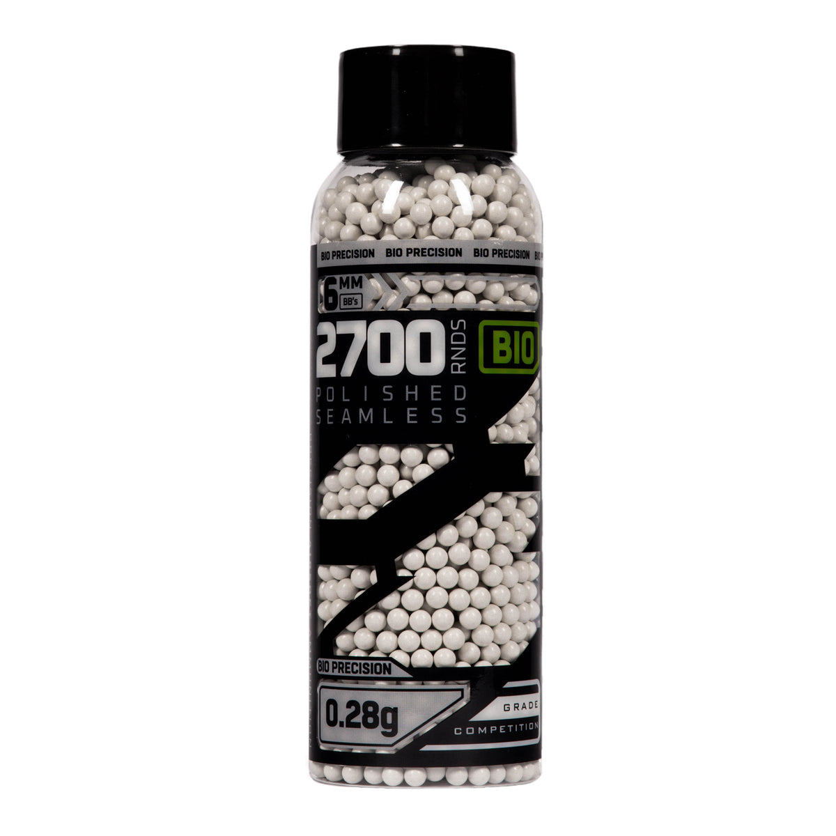 Hostile BIO Precision .28g BB's - 2700ct - White