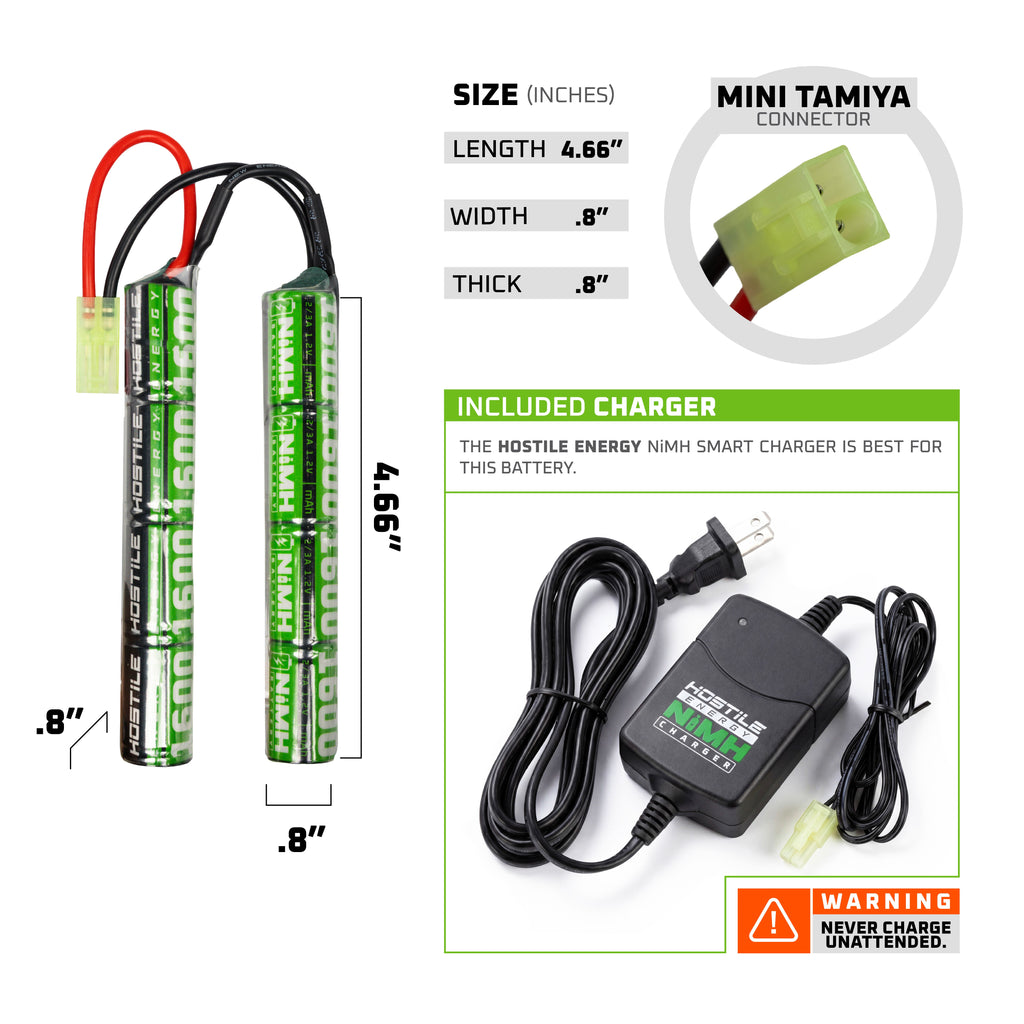 AEG KIT - HOSTILE RAZE EDGE High Velocity + Battery/Charger