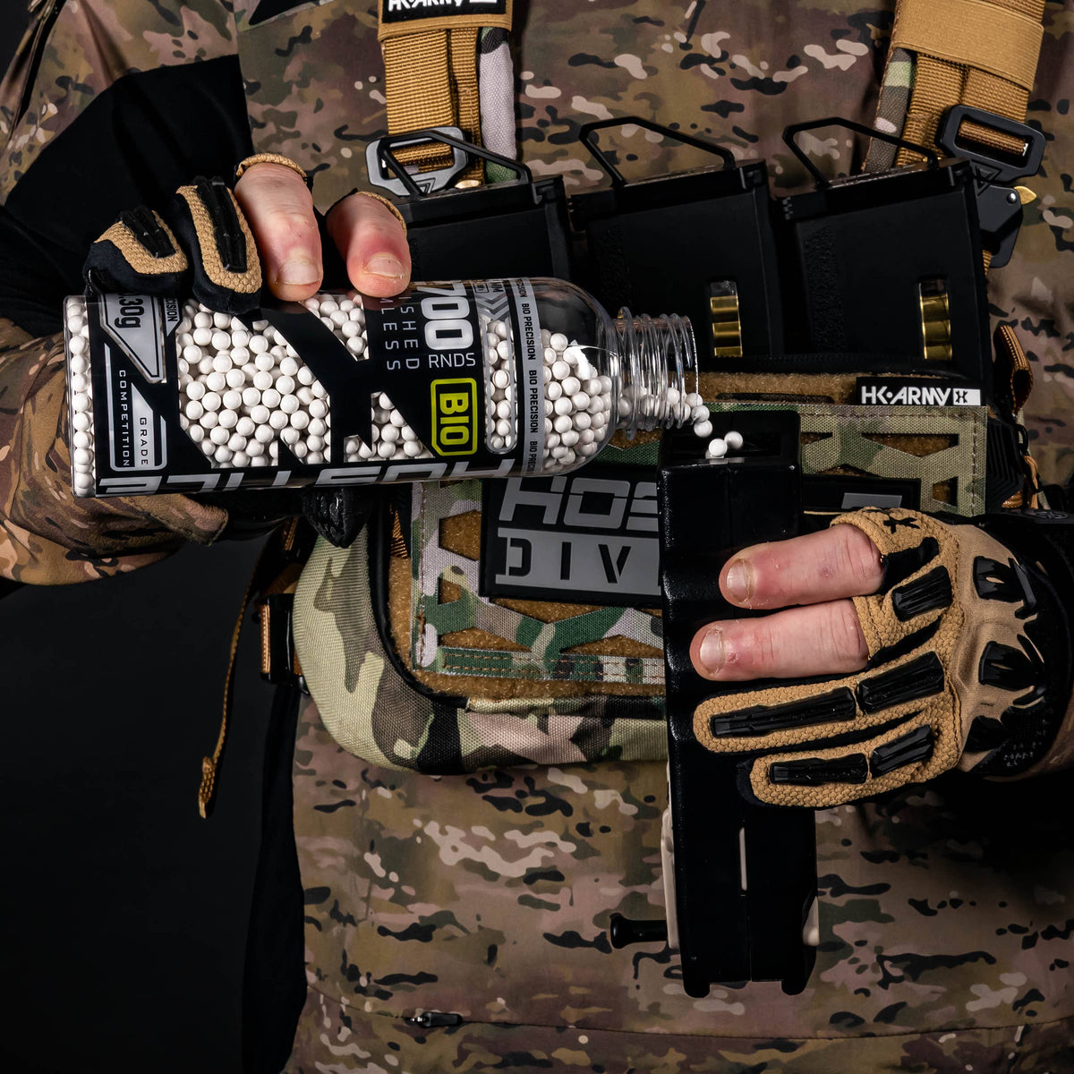 Hostile BIO Precision .30g BB's - 2700ct - White