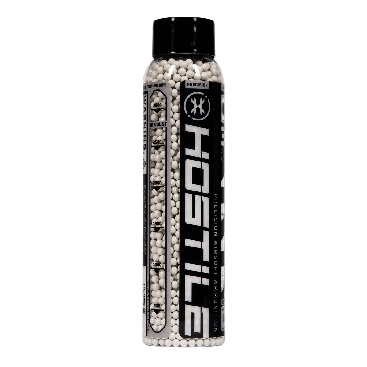 Hostile BIO Precision .25g BB's - 3600ct - White