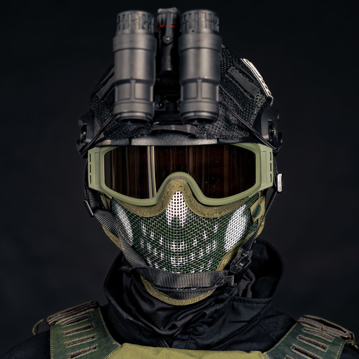BSX Ranger SKULL Mesh Mask