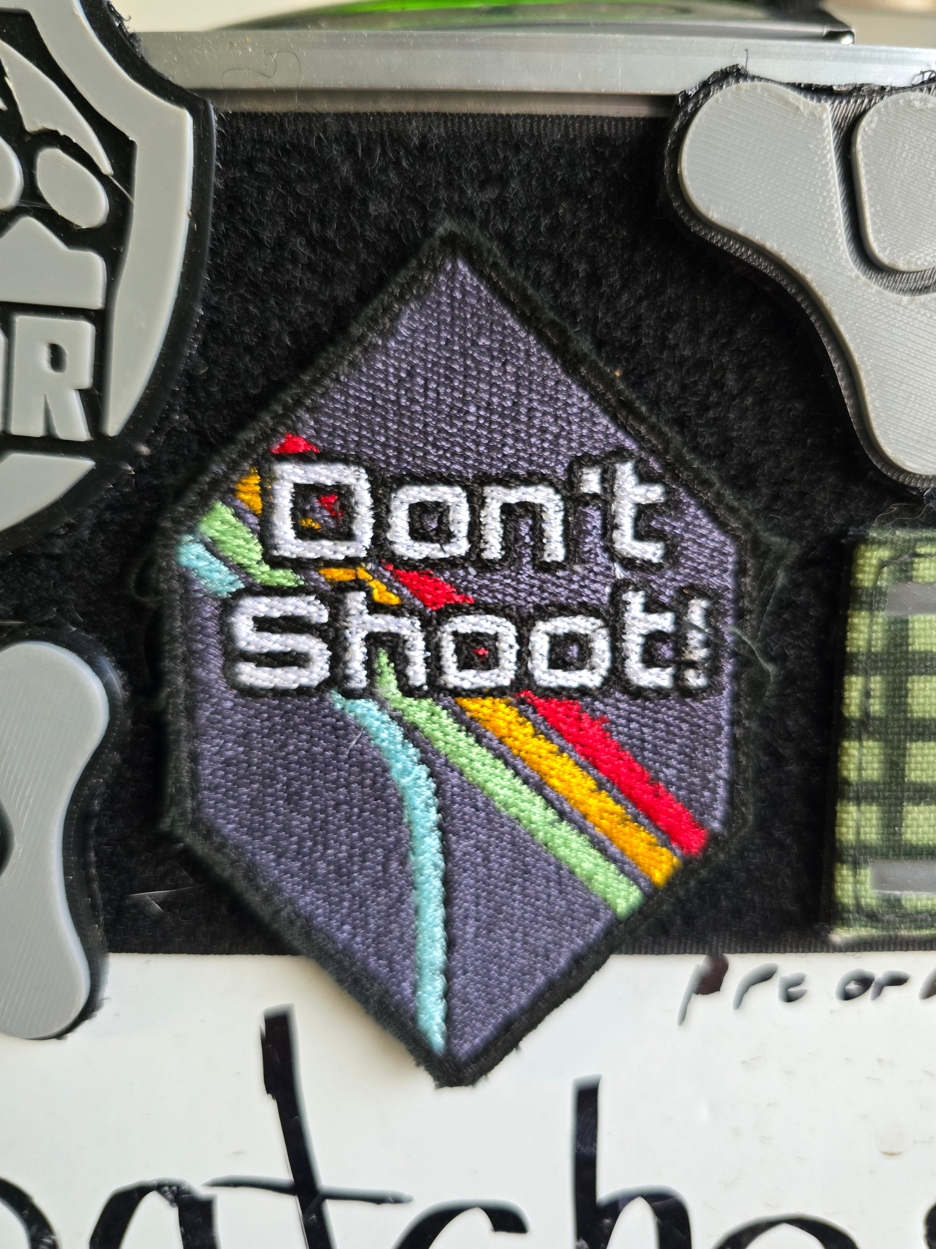 Arc Raiders "Don't Shoot!" Embroidery Morale Patch
