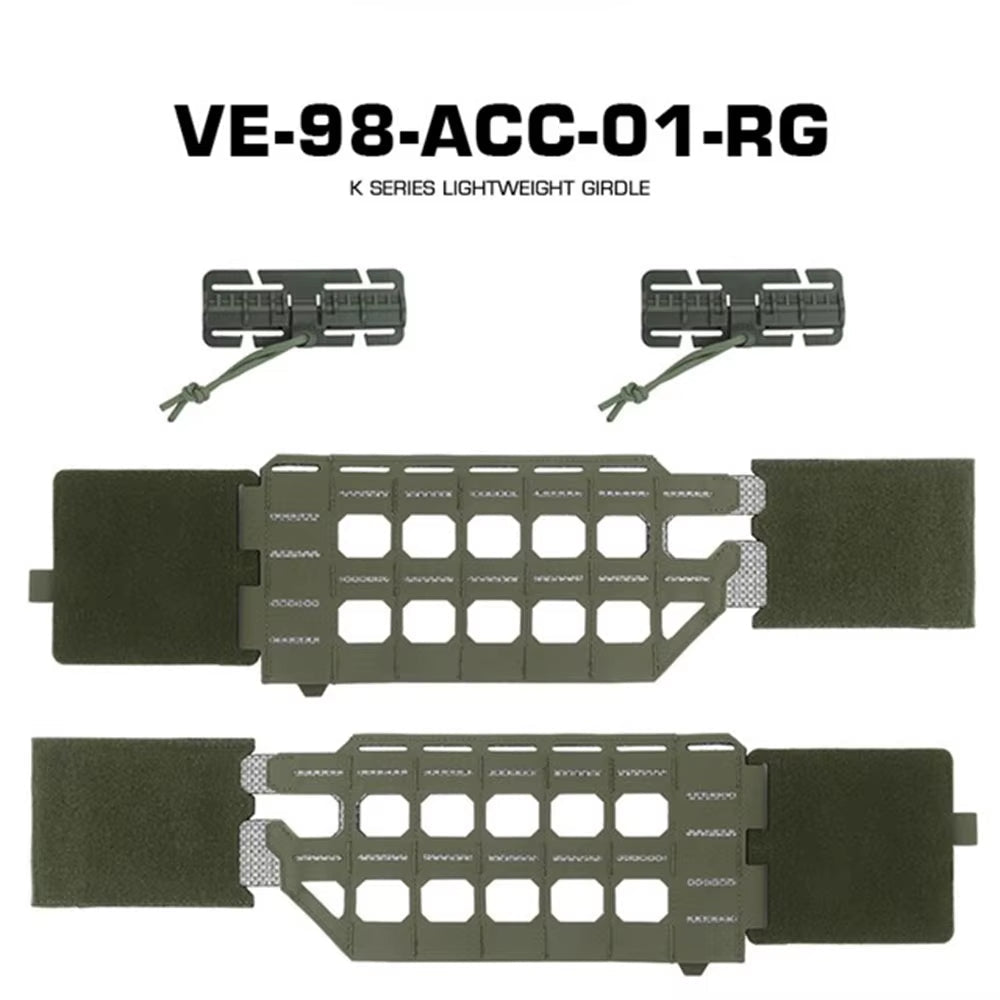 Signal & Steel K-Series Quick Release MOLLE Cummerbund – Lightweight Plate Carrier Side Panel